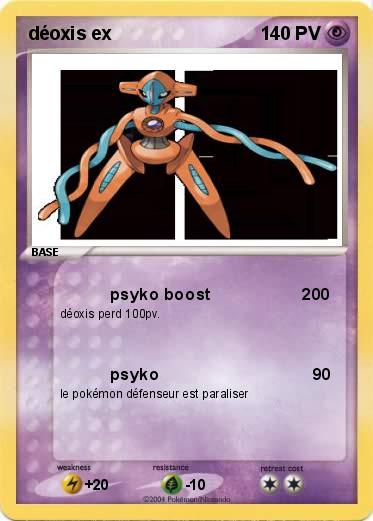 Pokemon déoxis ex