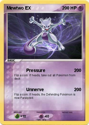 Pokemon Mewtwo EX