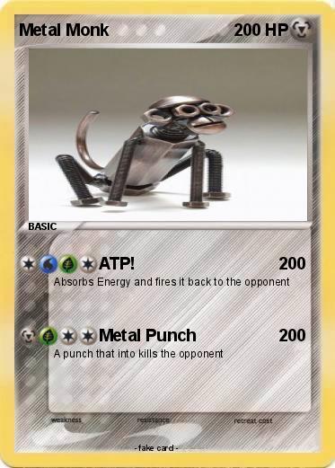 Pokemon Metal Monk