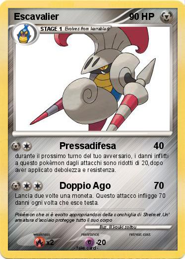 Pokemon Escavalier