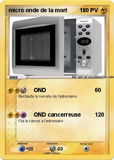 Pokemon micro onde de la mort