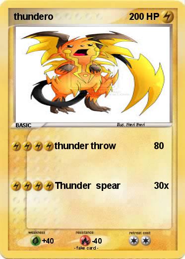 Pokemon thundero