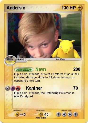 Pokemon Anders x