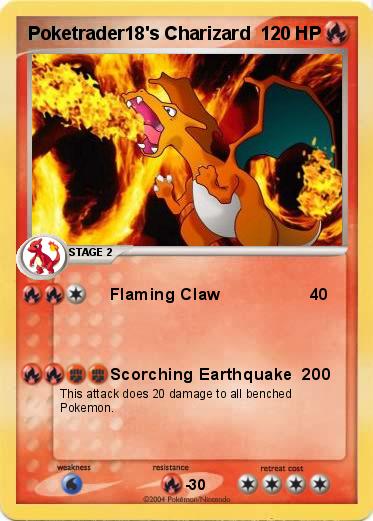 Pokemon Poketrader18's Charizard