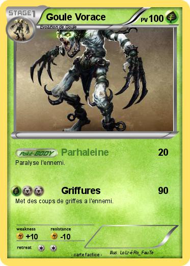 Pokemon Goule Vorace