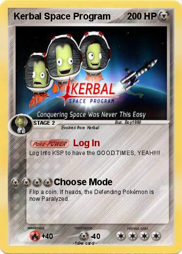 Pokemon Kerbal Space Program