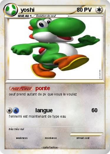 Pokemon yoshi