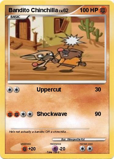Pokemon Bandito Chinchilla