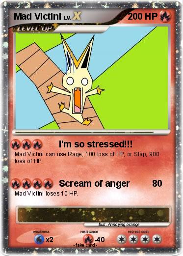 Pokemon Mad Victini