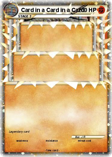 Pokemon Card in a Card in a Card!