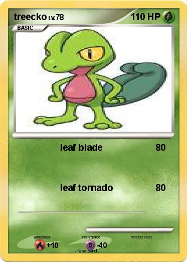 Pokemon treecko