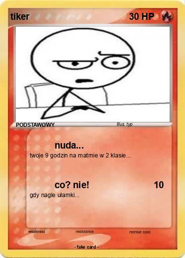 Pokemon tiker