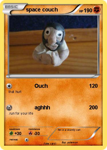 Pokemon space couch