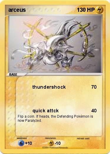 Pokemon arceus
