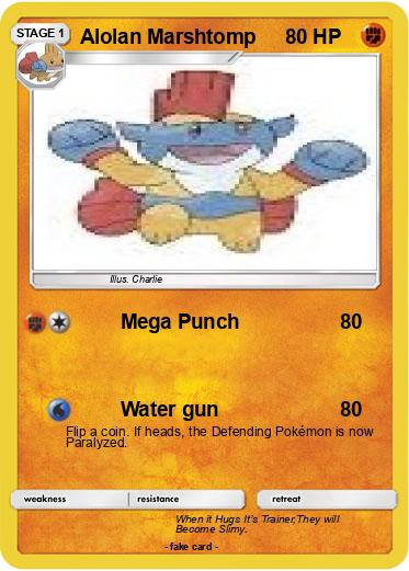 Pokemon Alolan Marshtomp