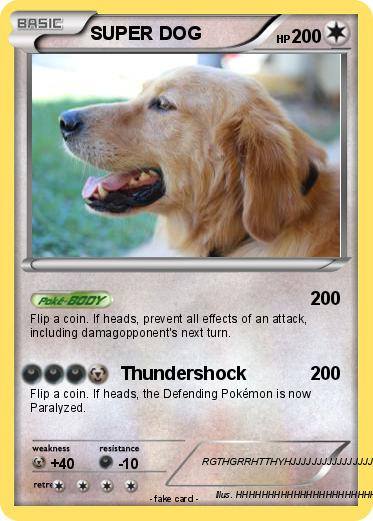 Pokemon SUPER DOG