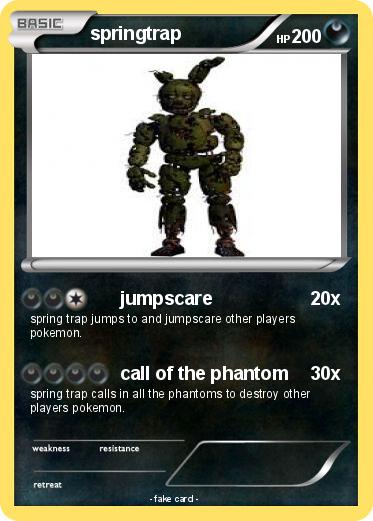 Pokemon springtrap