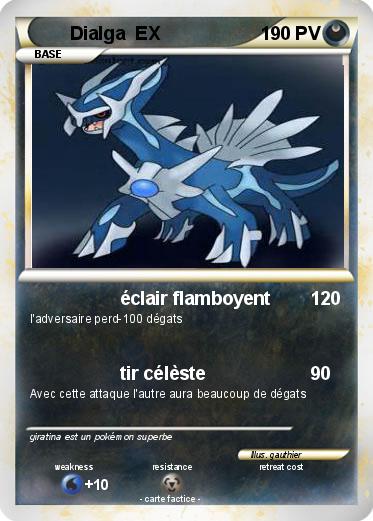 Pokemon Dialga  EX
