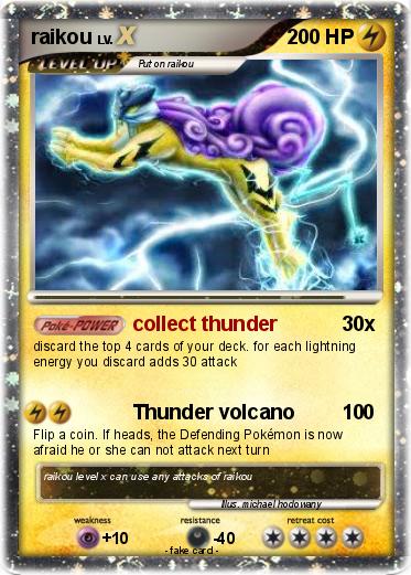 Pokemon raikou