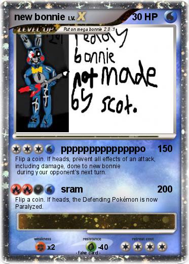 Pokemon new bonnie