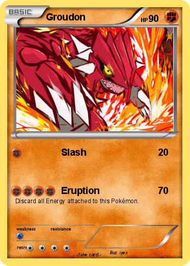 Pokemon Groudon