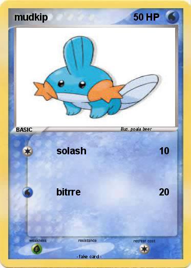 Pokemon mudkip