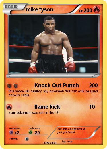 Pokemon mike tyson