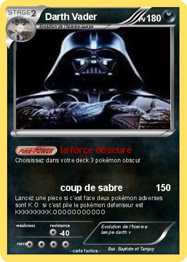 Pokemon Darth Vader