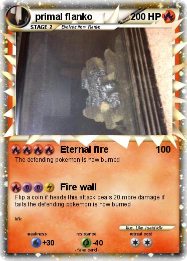 Pokemon primal flanko