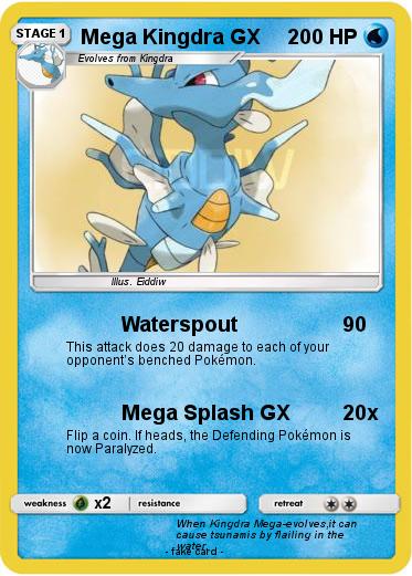 Pokemon Mega Kingdra GX