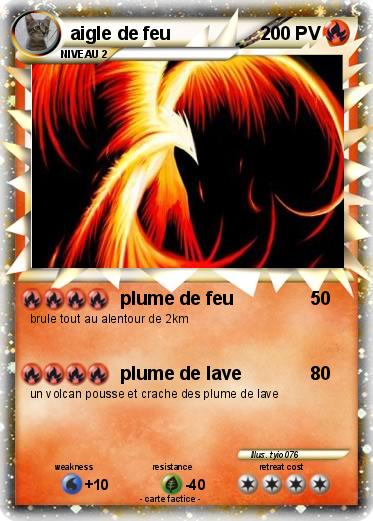 Pokemon aigle de feu