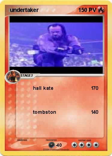 Pokemon  undertaker