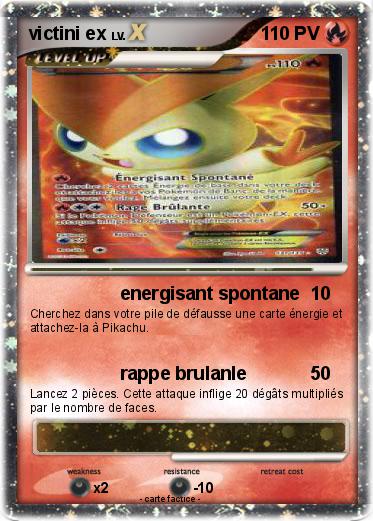 Pokemon victini ex