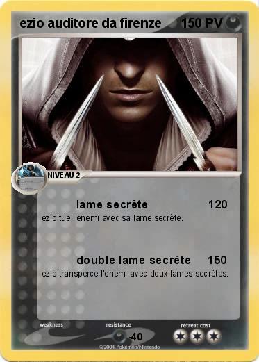 Pokemon ezio auditore da firenze