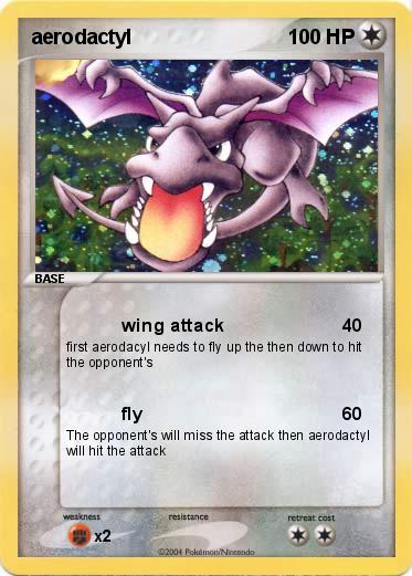 Pokemon aerodactyl