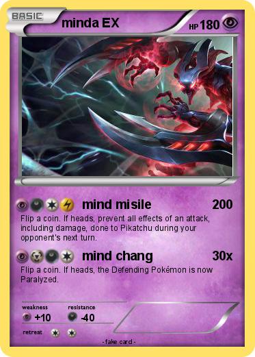 Pokemon minda EX