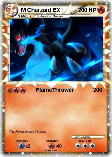 Pokemon M Charzard EX