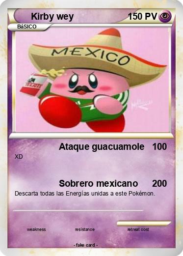 Pokemon Kirby wey