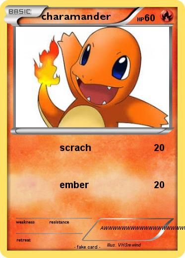 Pokemon charamander