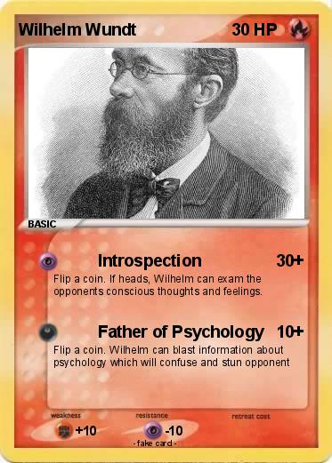 Pokemon Wilhelm Wundt
