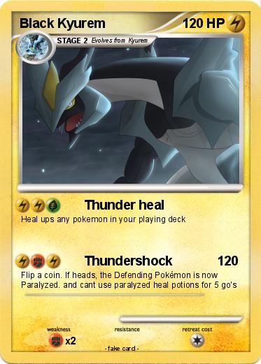 Pokemon Black Kyurem