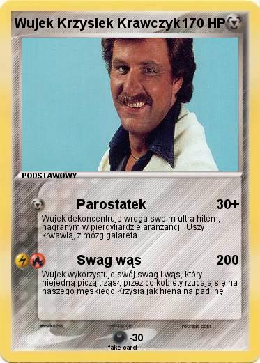 Pokemon Wujek Krzysiek Krawczyk