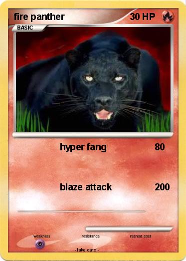 Pokemon fire panther