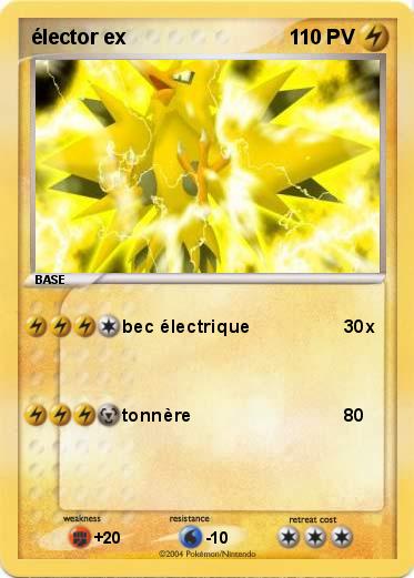 Pokemon élector ex