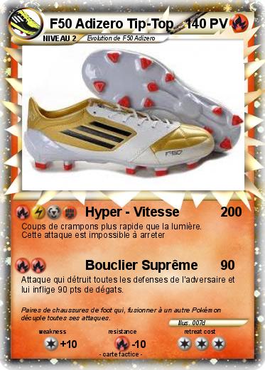Pokemon F50 Adizero Tip-Top