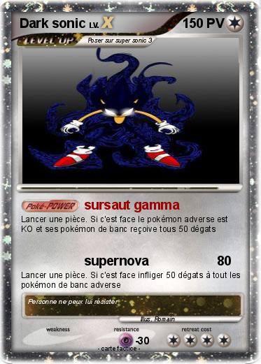 Pokemon Dark sonic