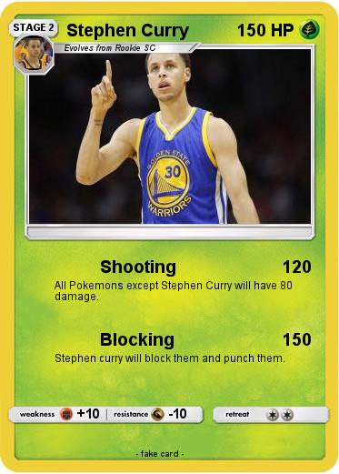 Pokemon Stephen Curry