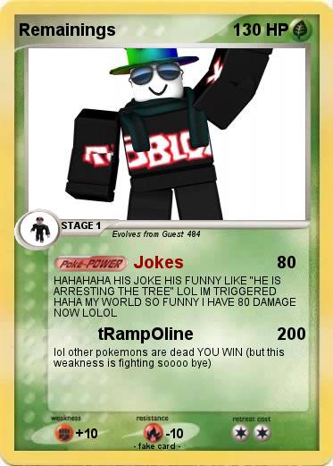 Pokemon Remainings