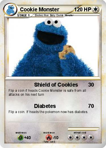 Pokemon Cookie Monster