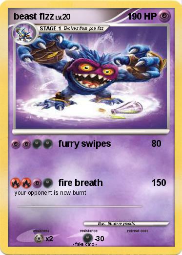 Pokemon beast fizz
